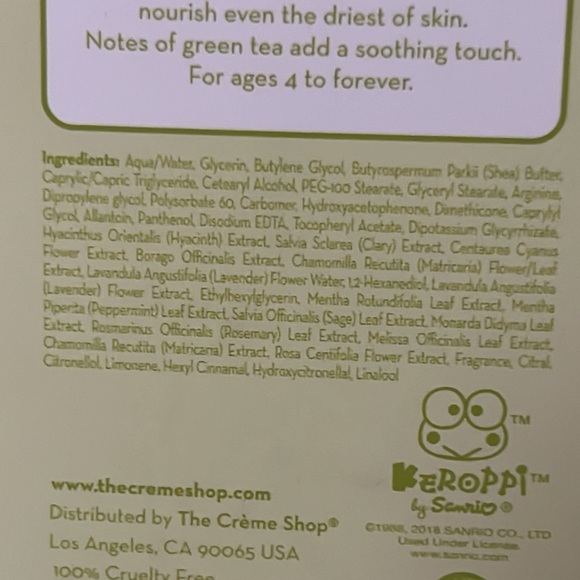 Sanrio Keroppi Handy Dandy Cream - Picture 3 of 3